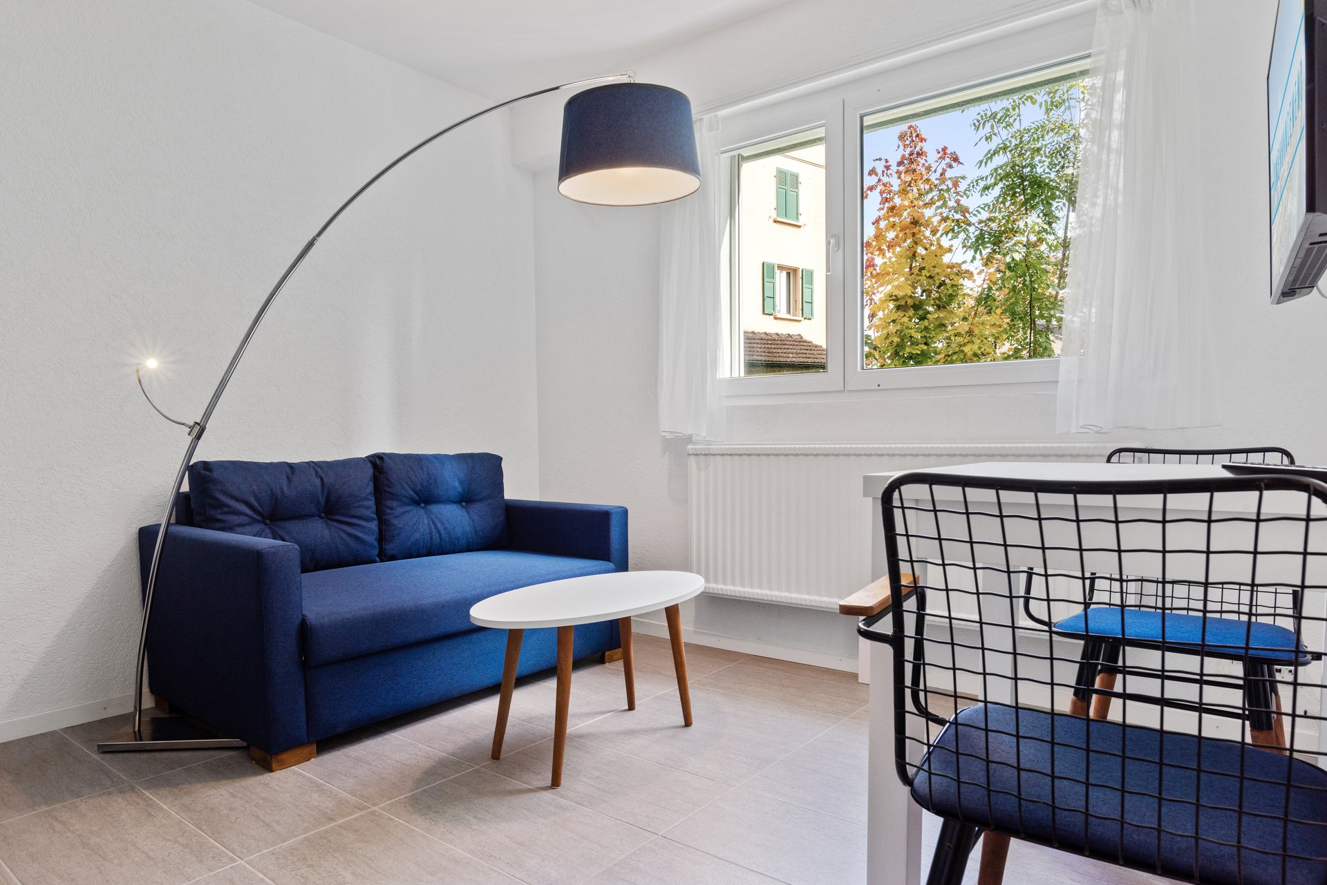 Pleasant studio apartment equipped and furnished, practical and modern in a newly renovated building in compliance with envir